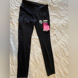Danskin Now Fitted Leggings Black Sz Small